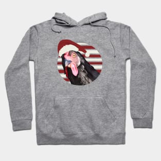 Funny Christmas Chicken Hoodie